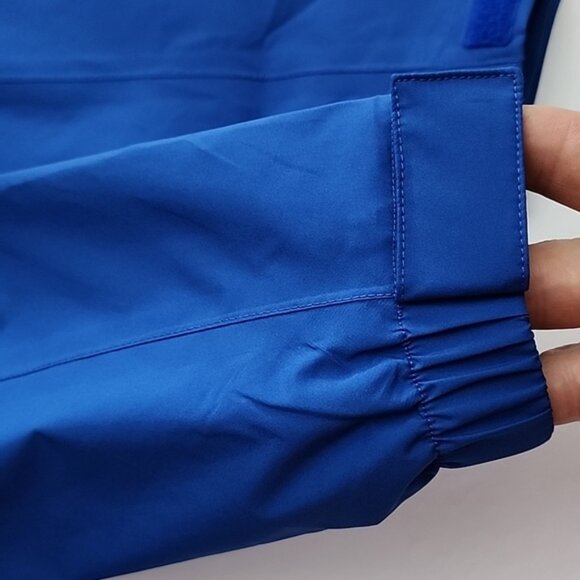 DryJoy's by FootJoy Womens Blue Wind Water Resistant Zip Up Jacket Lined Size XS - Picture 9 of 15